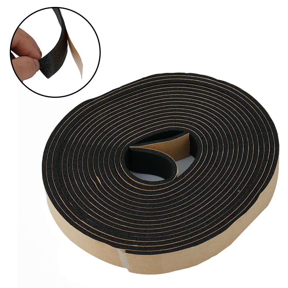 

5M Universal Car Sunroof Sides Door Glass Edging Seal Strip Weatherstrip Noise Insulation Anti-Dust Foam Sealing Strip