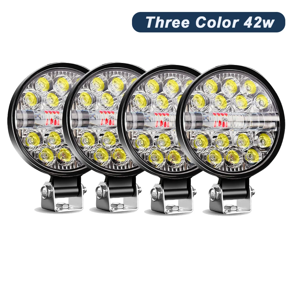 

12V/24V LED Bar Offroad Spot Flood Combo LED Light Bar Work Light For Truck Car SUV ATV UTV 4WD LED Headlights Auxbeam