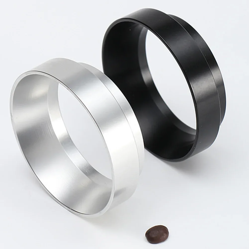 49MM Magnetic Coffee Dosing Ring Aluminum Dosing Ring Cup Funnel Coffee Filter Replacement Ring Coffee Powder Basket
