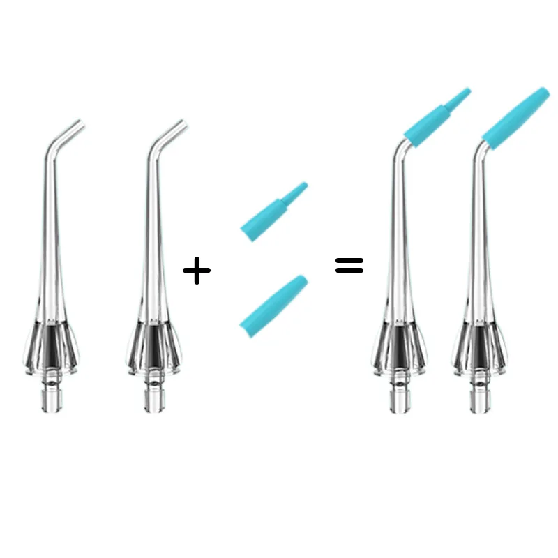 Irrigador Oral eléctrico de agua potente, hilo Dental de limpieza Dental, cuidado de las encías, seis boquillas de repuesto, dispositivo de higiene Oral