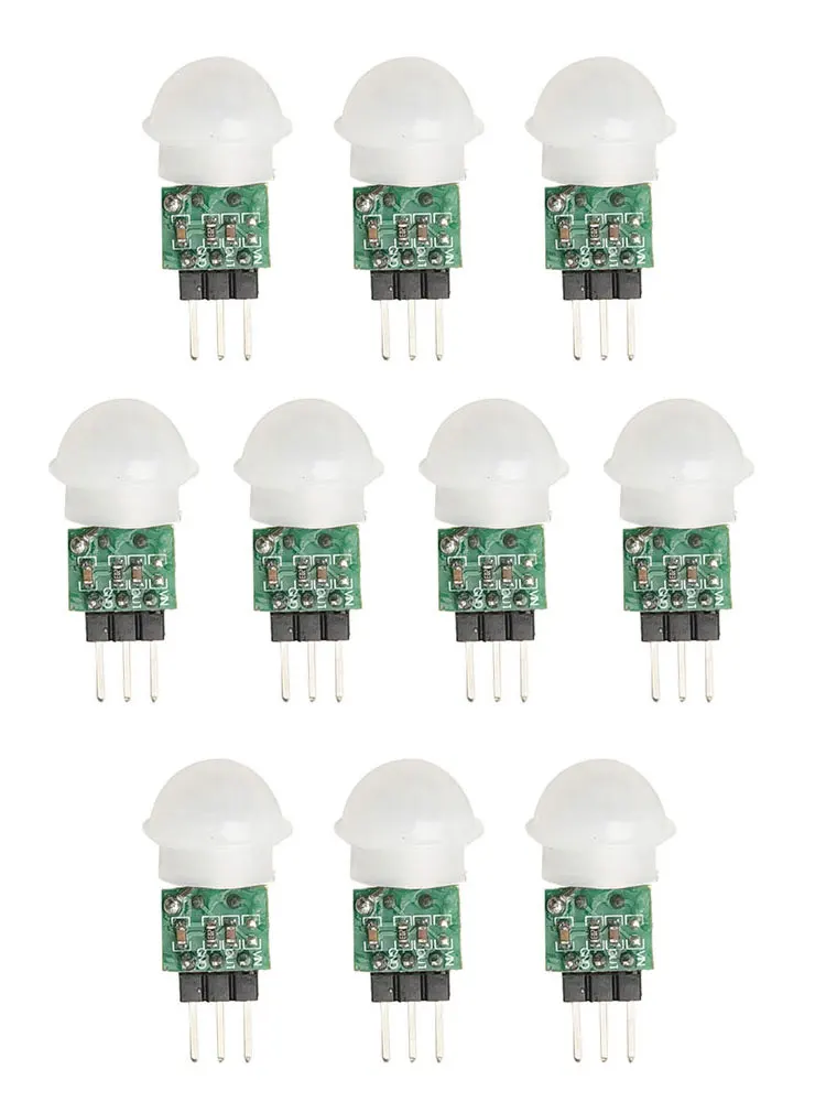 

Для автоматического управления Мини PIR-датчик Модуль датчика человека Пассивная инфракрасная технология тела Широкоугольное обнаружение