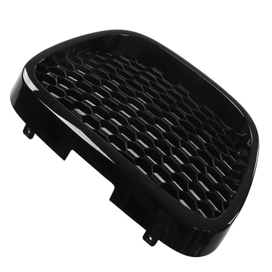 Gloss Black Front Kidney Honeycomb Grille for Seat Leon MK2 1P 2006-2009 Hood Grill Replacement Grill Exterior Car accessories