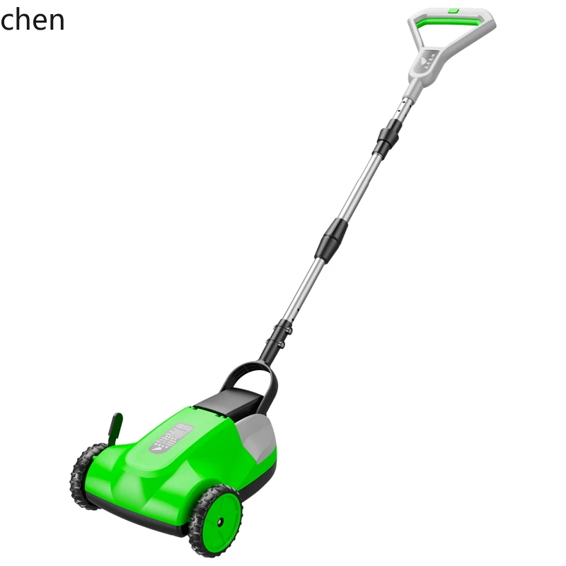 

ZML Small Household Rechargeable Brushless Hand Push Lawn Mower Gardening Trimming Artifact
