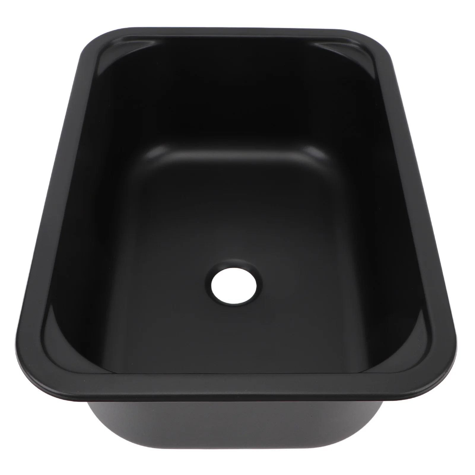 

RV Sink 12L Capacity 15 X 11 X 5.7in Single Bowl Stainless Steel Sink with 40mm Drain Hole for Boat Caravan RV Camper