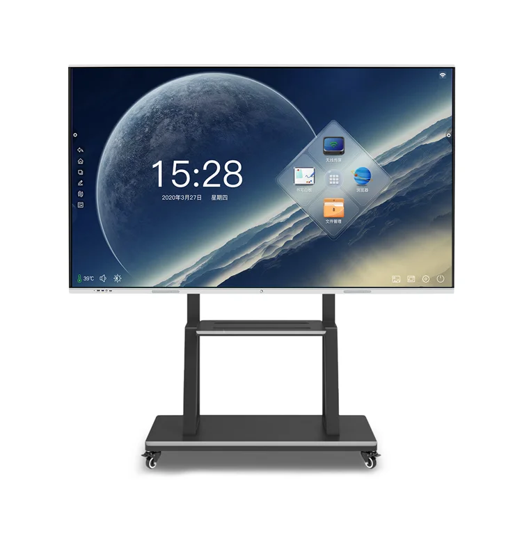 

85-дюймовая интерактивная доска по заводской цене, светодиодная смарт-доска, инфракрасный сенсорный экран для офисных встреч