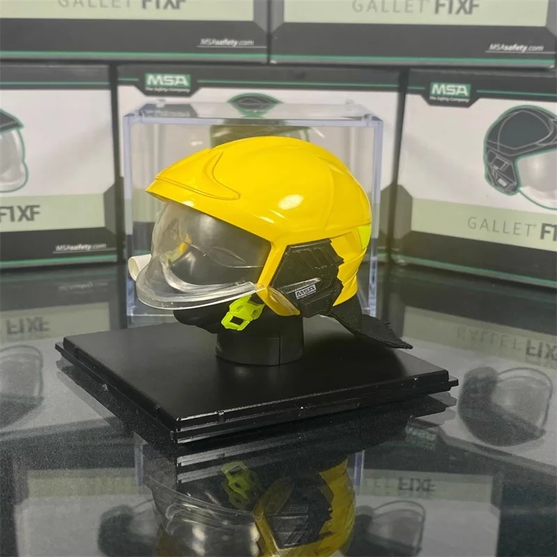 Original Genuine 1/6 Soldier Accessories Fireman Helmet High Quality Model  Fit 12'' Action Figure Body Brand New In Stock