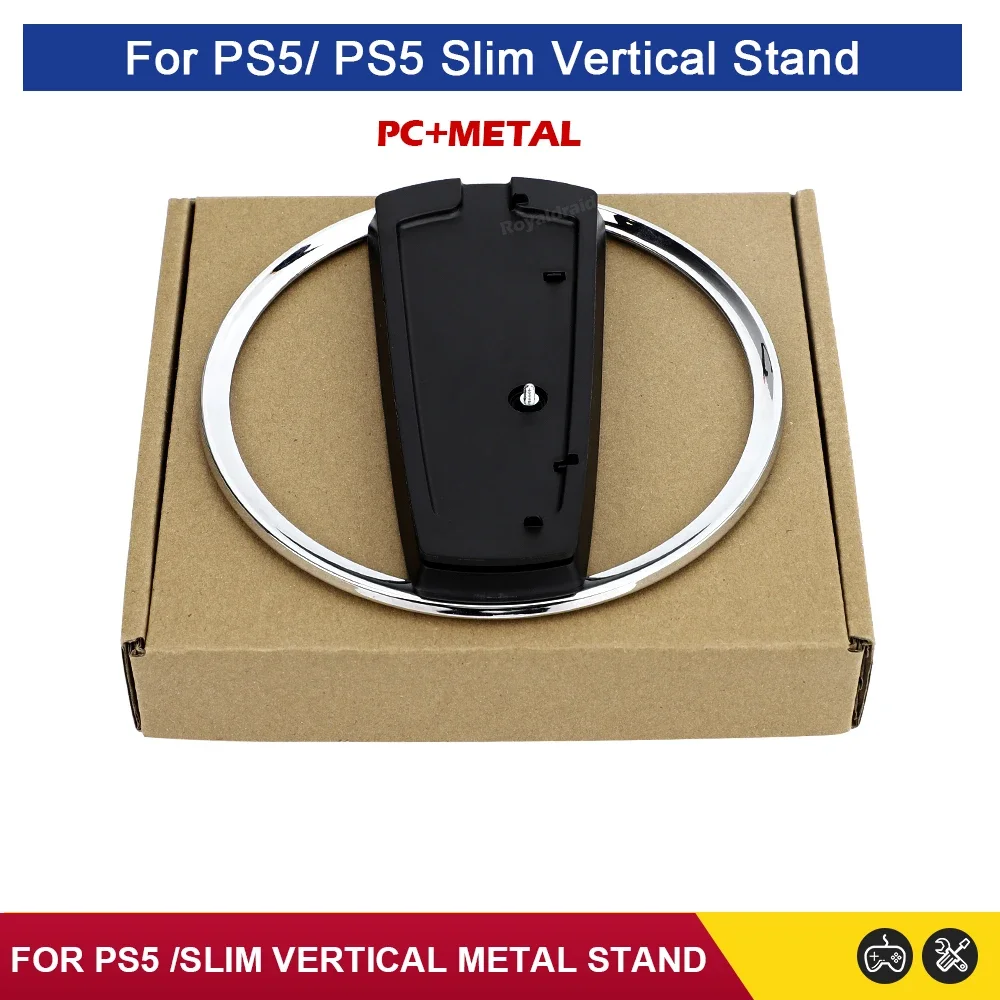 Hot Sale Vertical Stand For PS5 and PS5 Slim Console 1:1 Metal Base Bracket For Playstation 5 Disc and Digital Edition Accessori