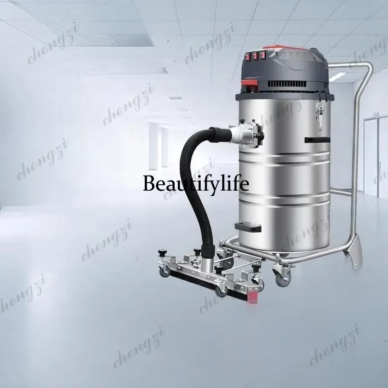 

81 Industrial Explosion Proof Vacuum Cleaner High Temperature Resistance High Suction Power For Factory Workshop Metal Shavings