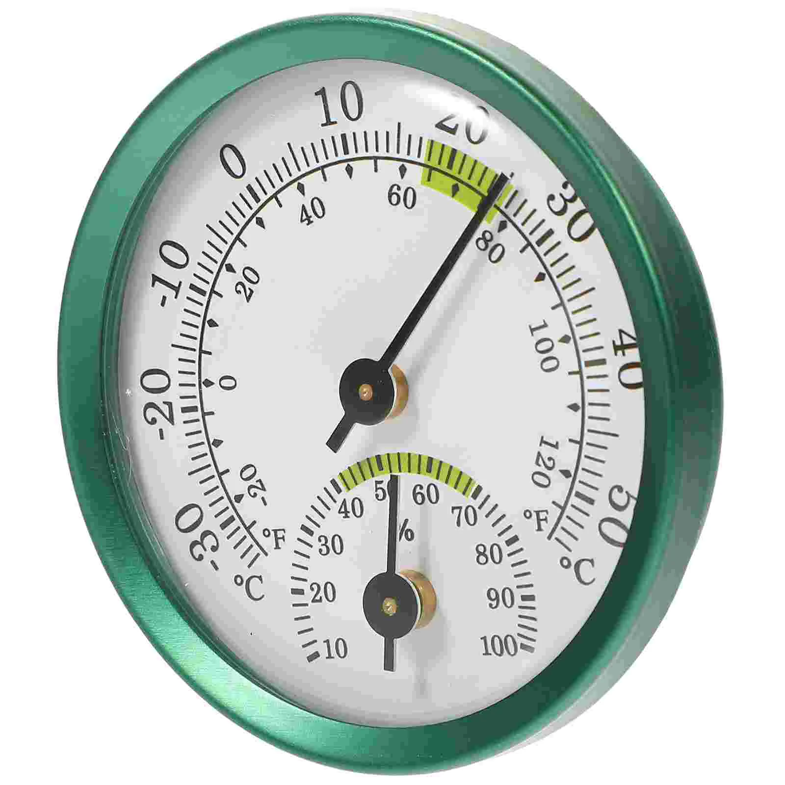 

Thermometer Outdoor Hygrometer Temperature Dial Hanging Digital Psychrograph Humidity Gauge for Sauna Room Indoor