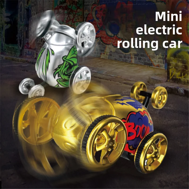 New Remote Control Car 2.4GHz Double Sided Flips RC Cars 360° Rotates RC Stunt Car Toys farty favor radio control stunt car