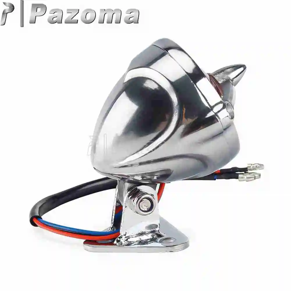 Universal Motorcycle Retro LED Taillight Running Stop Lamp For Harley Honda Suzuki Yamaha Chopper Bobber Cafe Racer Rear Lights
