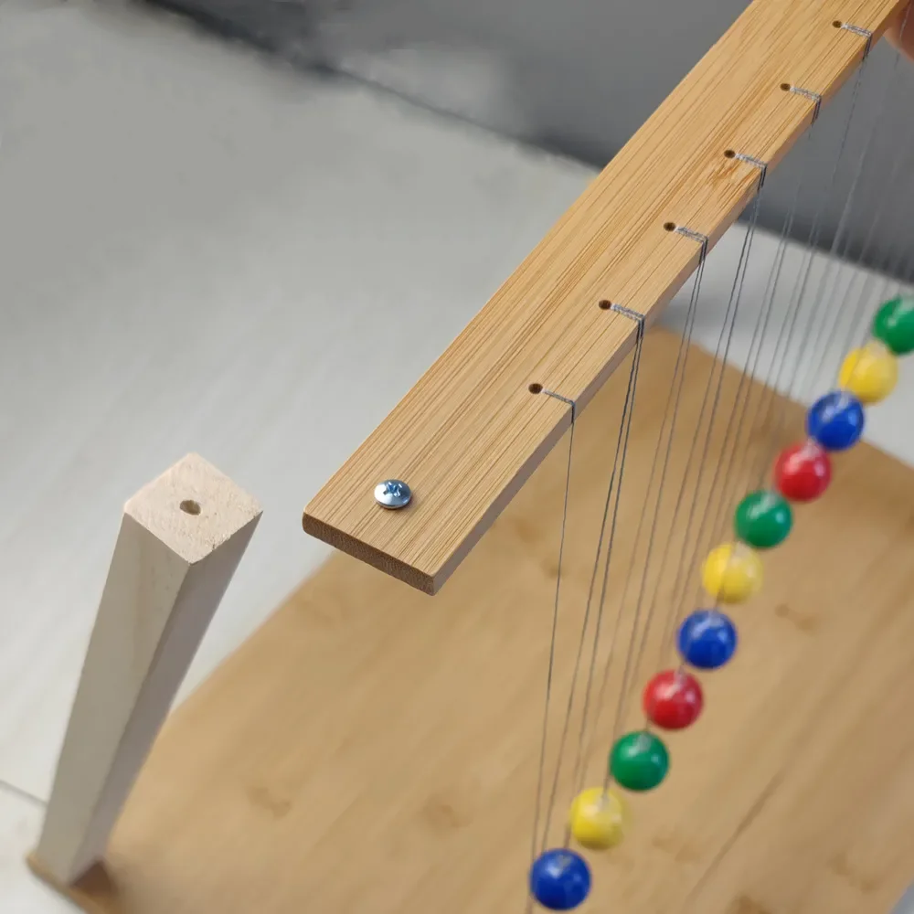 Newtonpendolo pendolo a forma di serpente singolo pendolo onda esperimento sussidi didattici 12 palle scienza fisica giocattolo per bambini regali