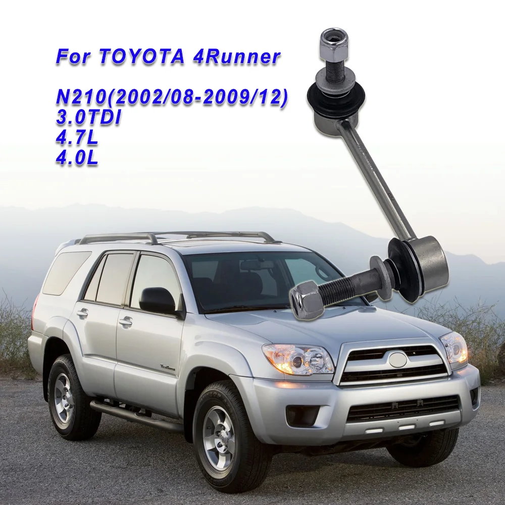 

FRONT Stabilizer Link L/R for TOYOTA 4Runner N210 2002/08-2009/12 3.0TDI 4.0L 4.7L 48810-60040 48820-60050 Sway Bar Link