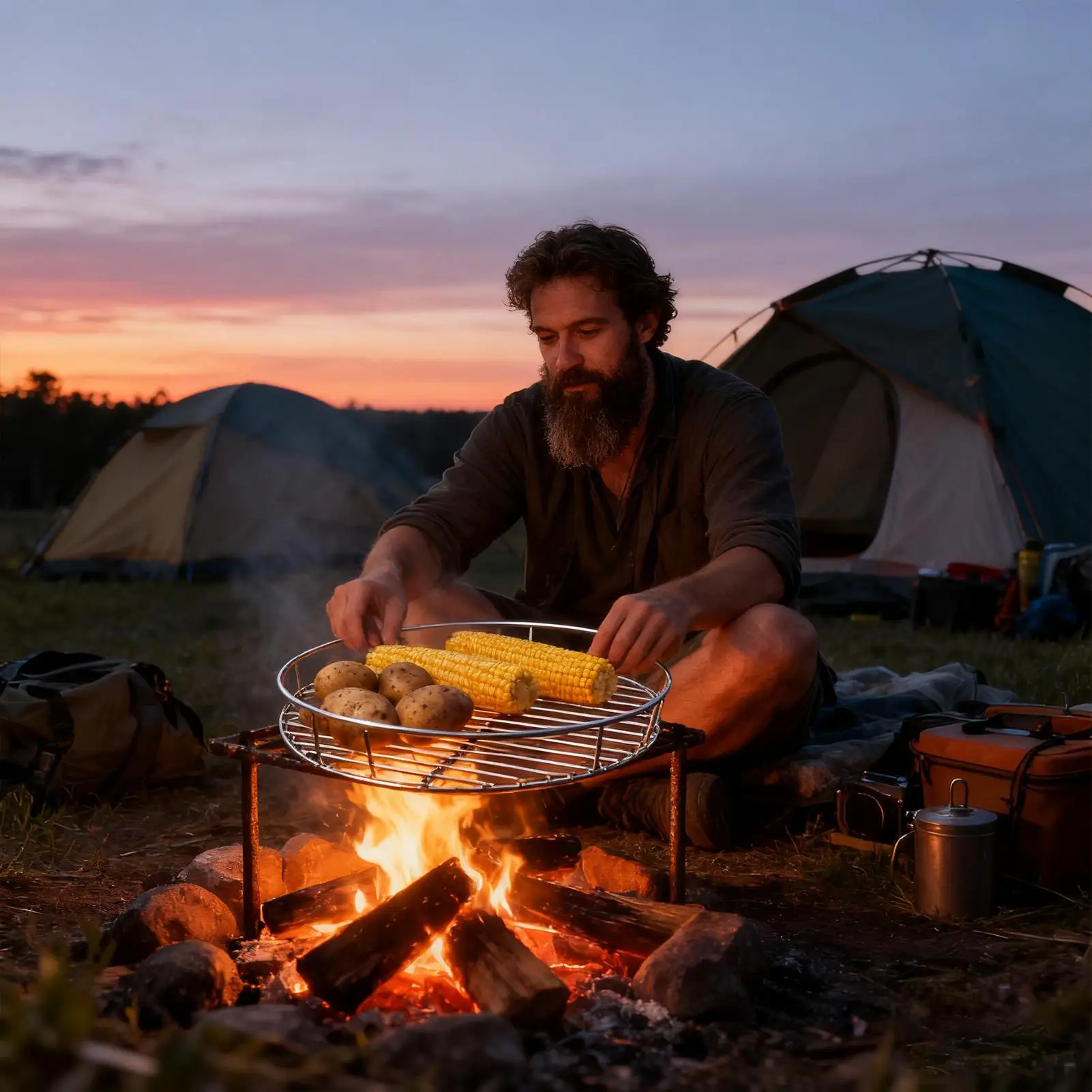 

Подставка для барбекю 24 см, термостойкий поднос из нержавеющей стали, круглая стойка для барбекю для охлаждения, гриля, барбекю, обжарки, сушки, жарки на открытом воздухе
