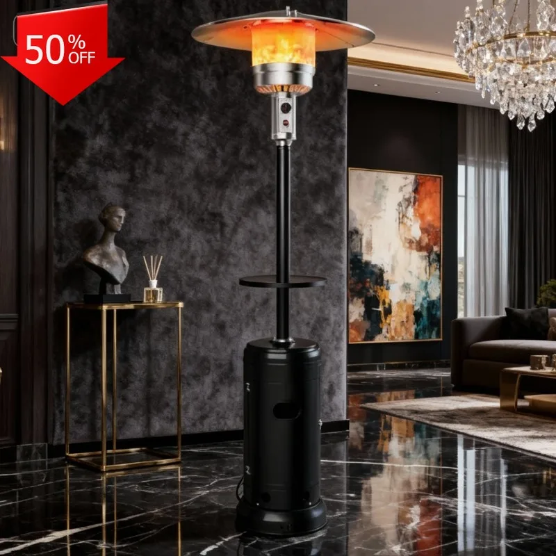 Calentador de calefacción por infrarrojos, calefacción eléctrica, calentador de Gas turístico, calentadores para el hogar y exteriores, elemento para habitación, Mini Patio, calefacción, calle pequeña