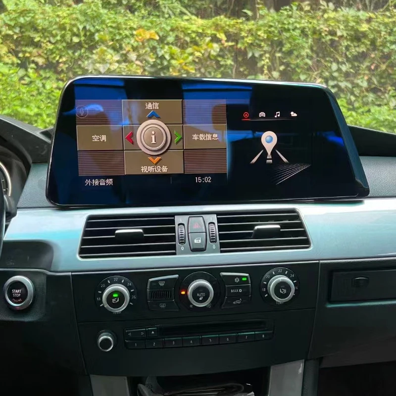 10.25 Inch Android Car Dvd Player Touch Screen Radio Gps Navigation Carplay for Bmw 5 Series E60 2005-2010