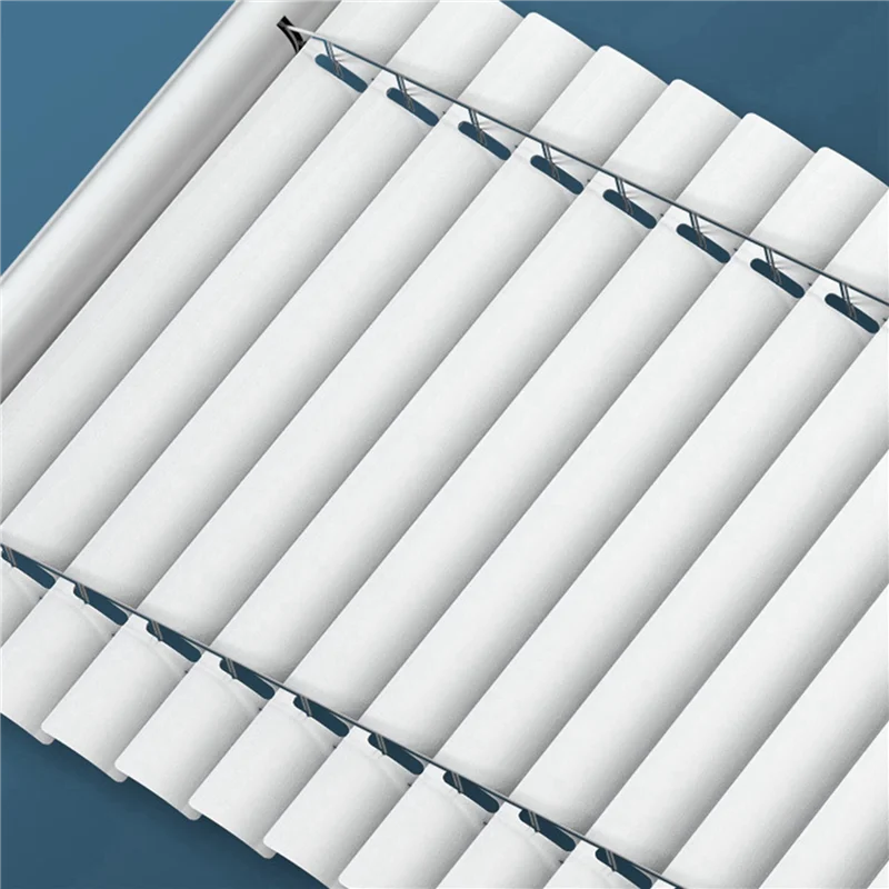 ABXF-2X Aluminum Louvers Air Conditioning Windshield Anti-Direct Blowing Air Deflector Household Air Conditioning Baffle