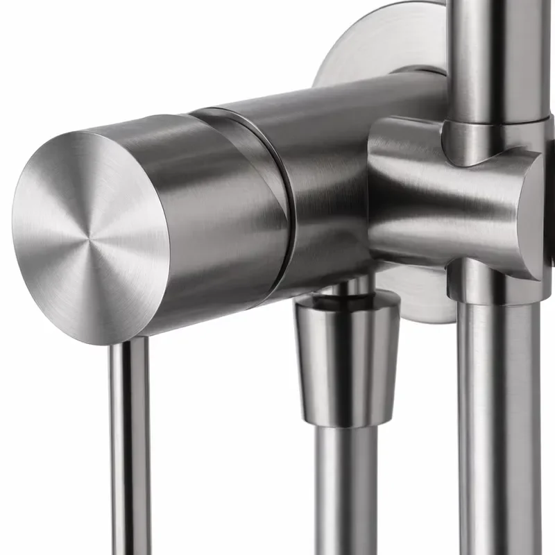 for  Commercial Hotel Hidden Wall Mounted Handheld 316 Stainless Steel Lead Free Ladies Shower Sprayer Bidet Toilet Sprayer