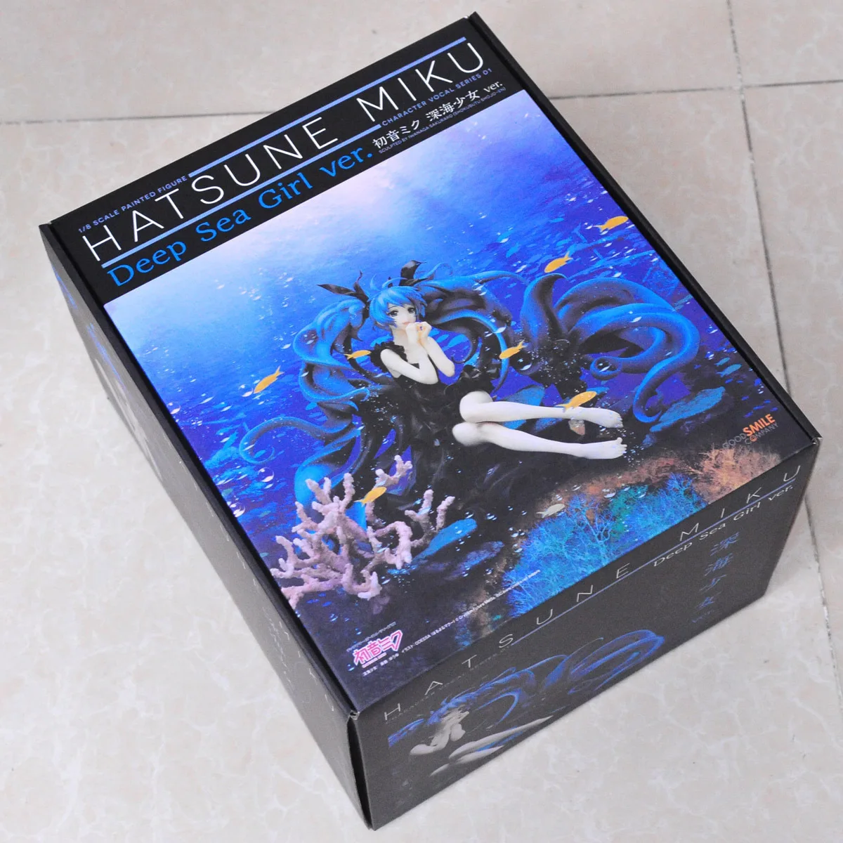 

16cm Anime Deep Sea Girl Hatsune Miku Action Figures Decoration Statue Collection Model Doll Toy Fans Gift