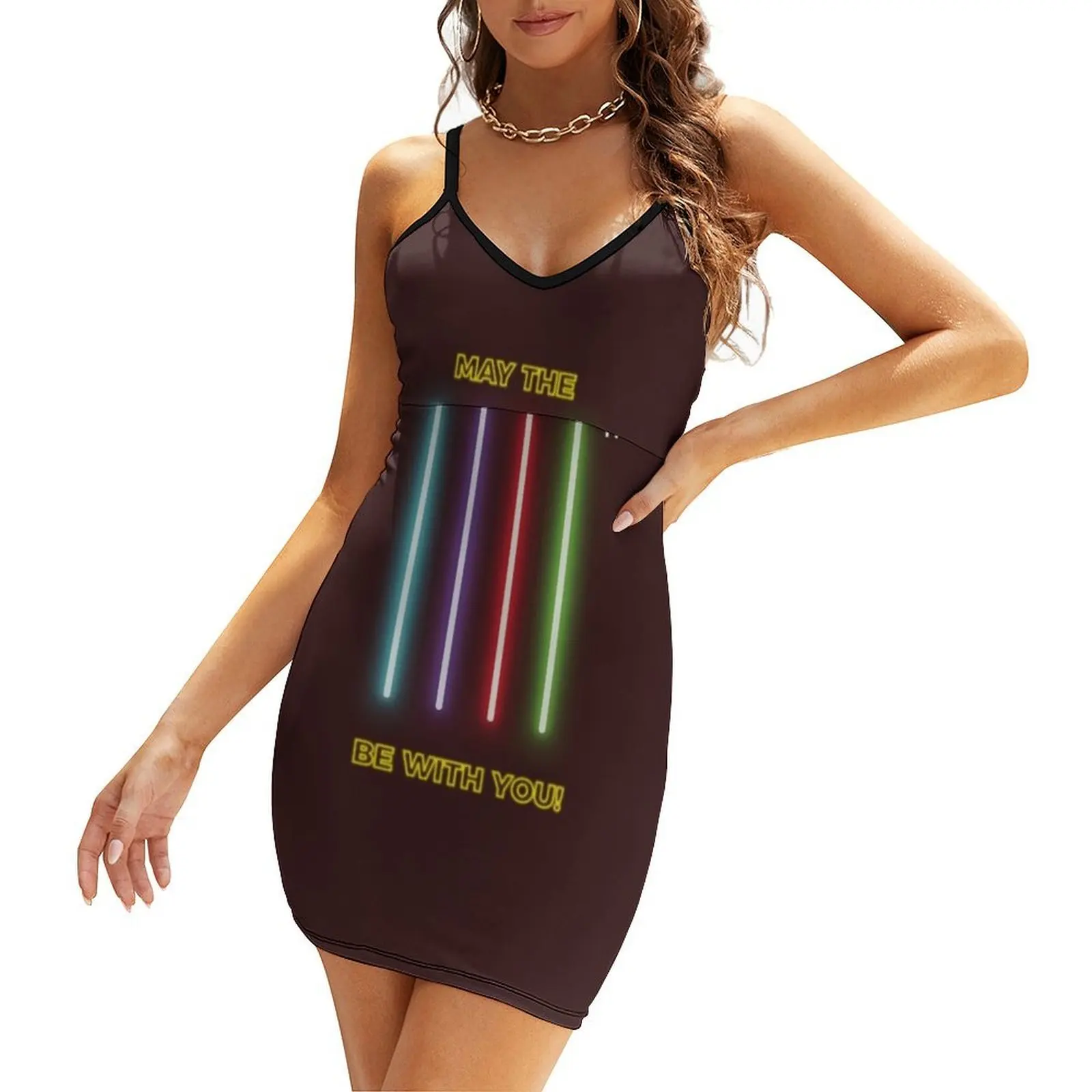 

May 4th Sling Dress women's elegant loose dresses chic and elegant evening dress evening dresses ladies