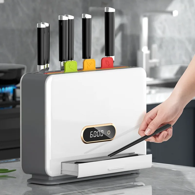 

Multi Functional Storage Rack, Cutting Tools, Cutting Boards, Integrated Machine, Chopstick Holder, Disinfection Knife Holder