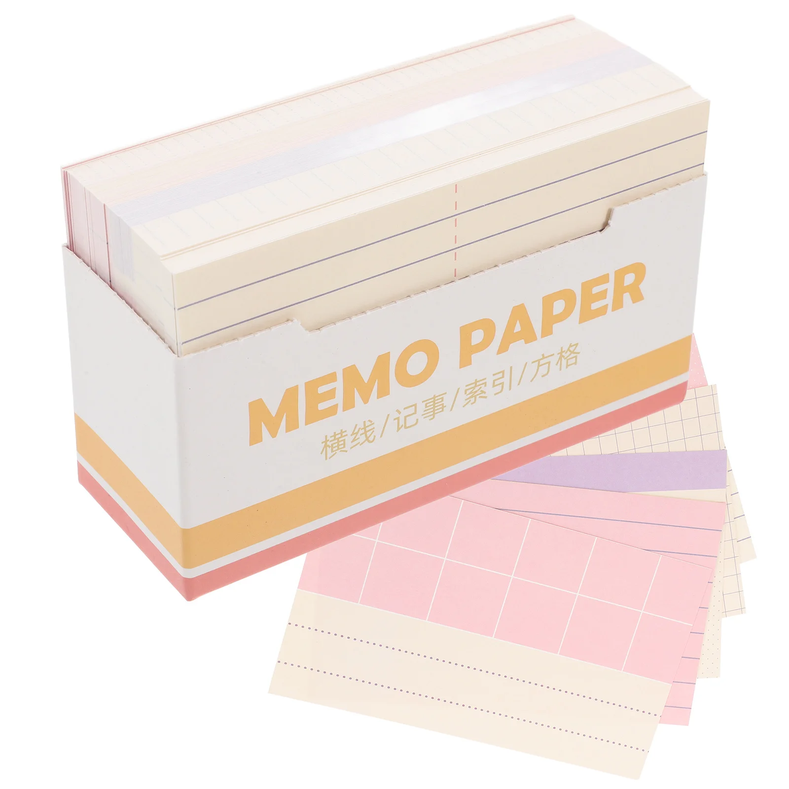 

180 Sheets Ruled Color Index Cards Blank Lined Flash Cards for Studying Note Taking Student Teacher Supplies Notecards with Ring