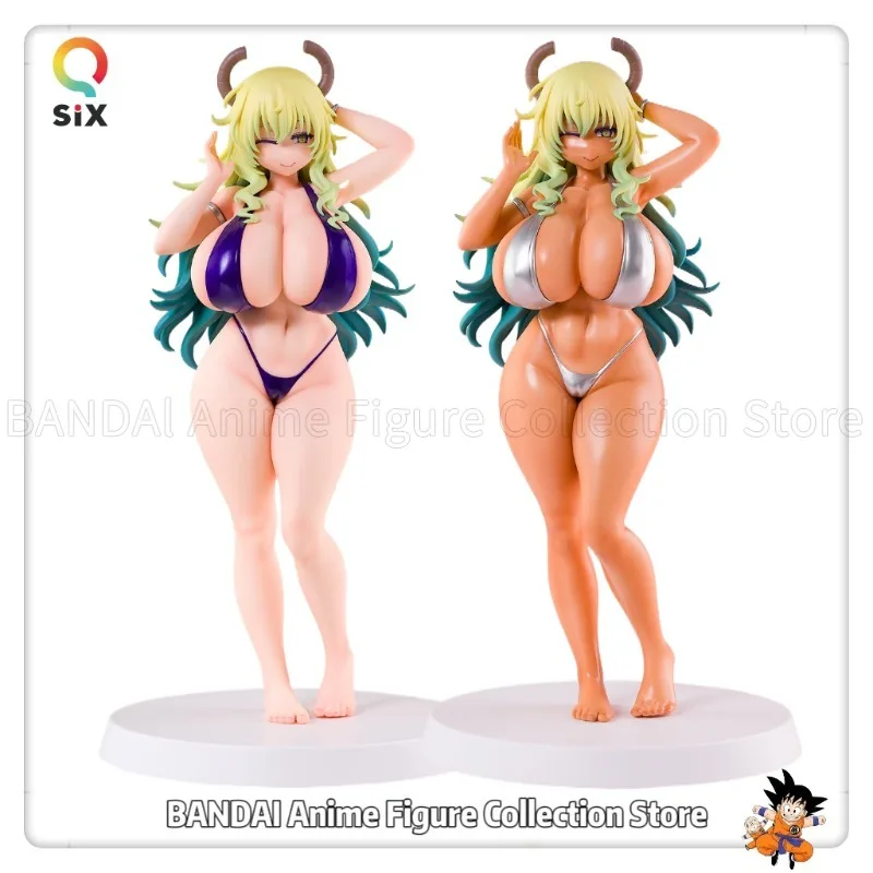 

Оригинальная обычная версия Q-six Miss Kobayashi's Dragon Maid Lecore/солнце — обожженная версия, масштаб 1/7, 26 см, фигурка, игрушечная модель, подарок