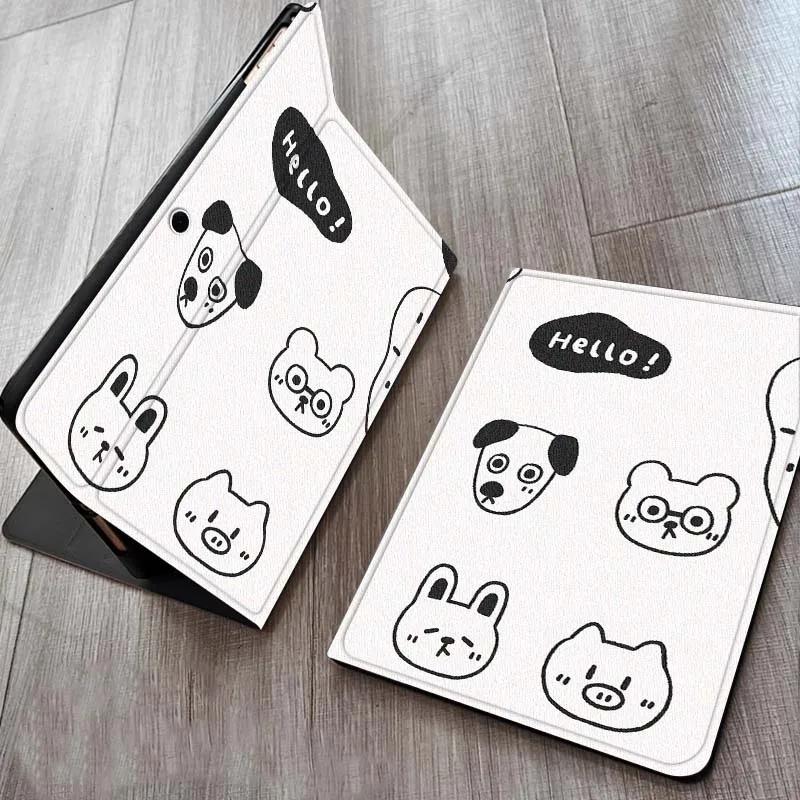 

Cartoon Cat Study Luck Case For OPPO Realme Pad Air X 10.36 11 Inch Tablet