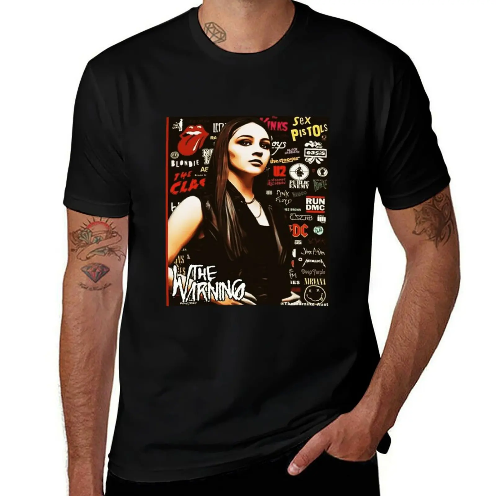 The Warning is a Mexican rock band from Monterrey T-Shirt Work Wear Lightweight Tee T-Shirt