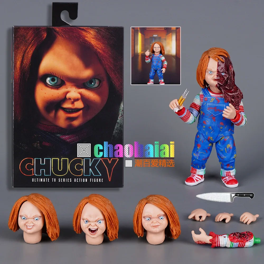 NECA 究極チャッキー人形チャイルドプレイ PVC アクションフィギュア模型玩具誕生日ギフト