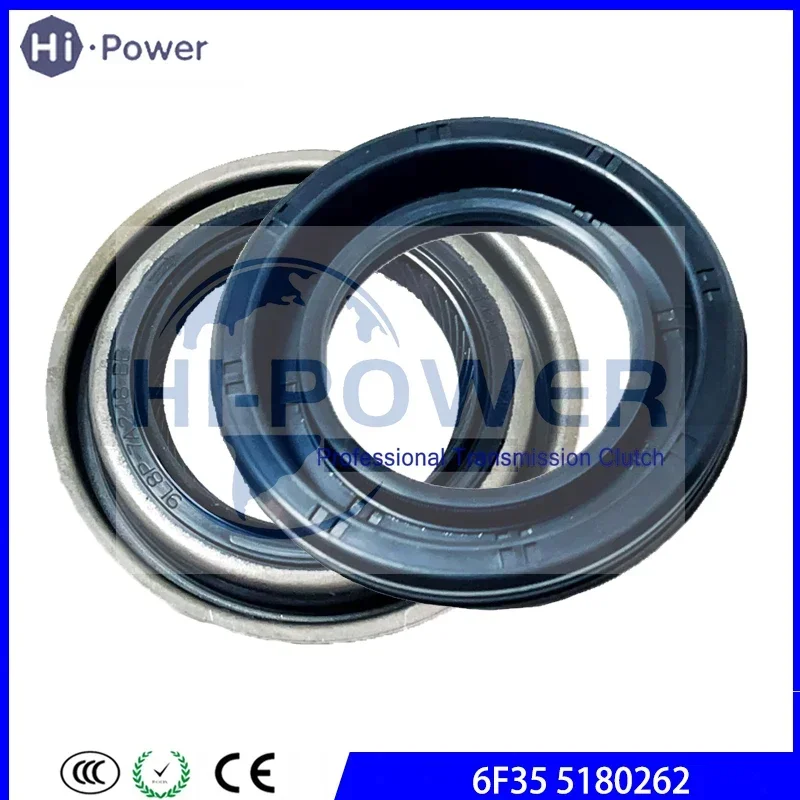 

2PCS 6F35 Automatic Transmission Pump Oil Seal FD8P7A248AA 5180262 For CRUZE GM Gearbox Oil Pump Seal