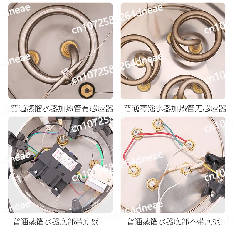 Machine à eau distillée à double purification, distillateur d'eau de laboratoire entièrement automatique