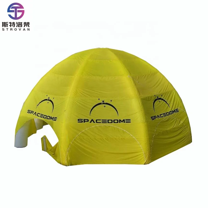 

STLF High Quality Led Lightings Outdoor Giant Inflatable Spider Tent with Full Cover Tent Inflatable Gazebo for Advertising & Pa