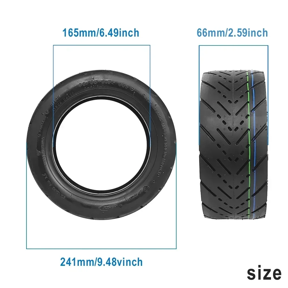 11 Inch Vacuum Tire 90/65-6.5 Self-healing Tyre Tubeless Tire with Glue for Kaabo Wolf Warrior 11 King GT Electric Scooter Parts - view 5
