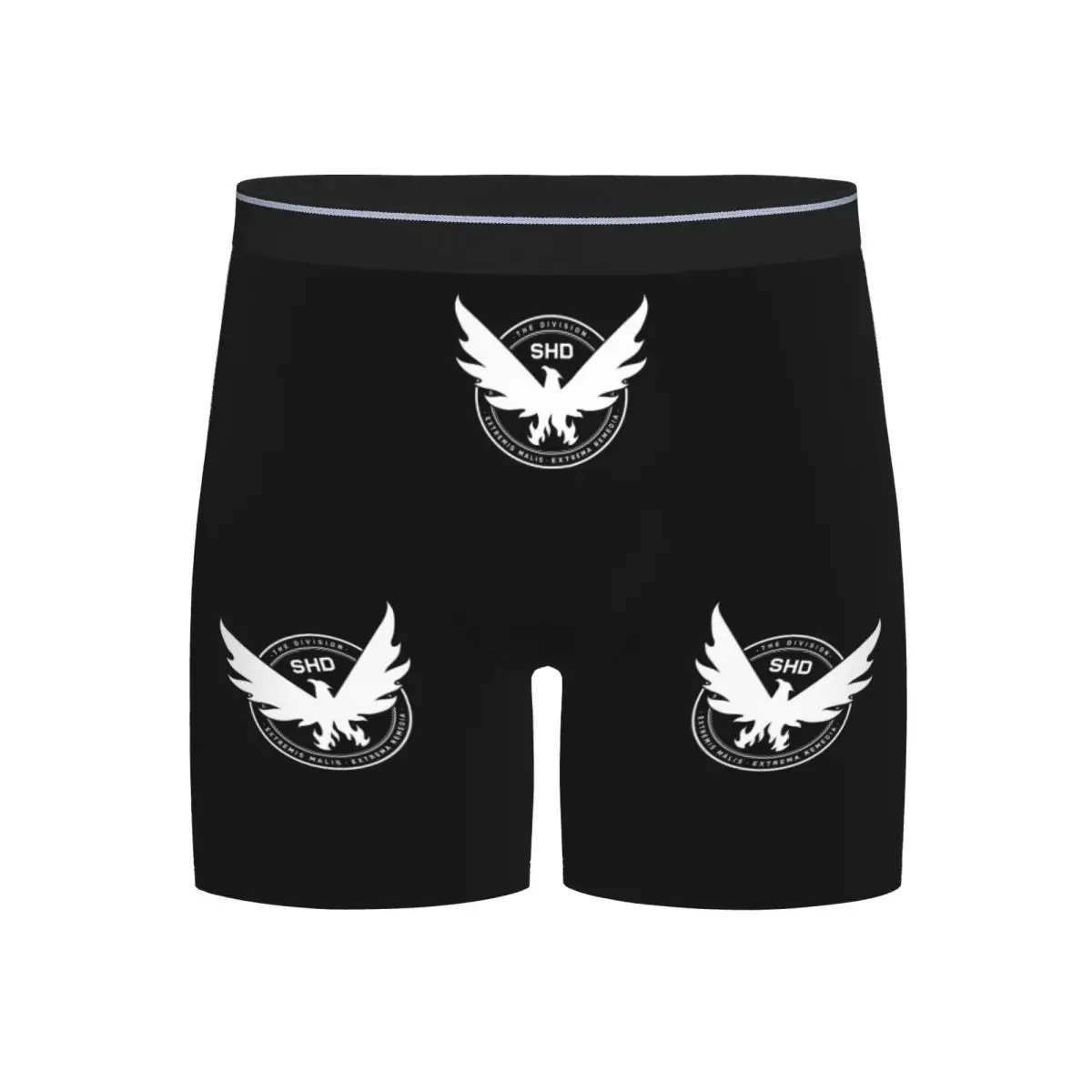 

Длинные трусы-боксеры, шорты The Division 2, трусы с стратегической внутренней дивизией, мужские удобные трусы для Homme, мужской подарок