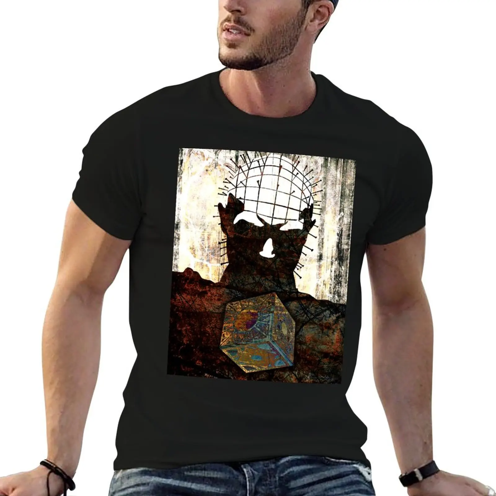 021 Hell T-Shirt Daily Wear Plain Short Sleeve Shirt