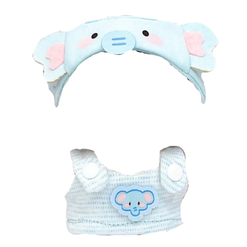 

No Attributes Clothes Strap Dress 10cm Cotton Clothes Animal Lion Clothes Outfit Elephant Suit Dress Up Set Children's Gift