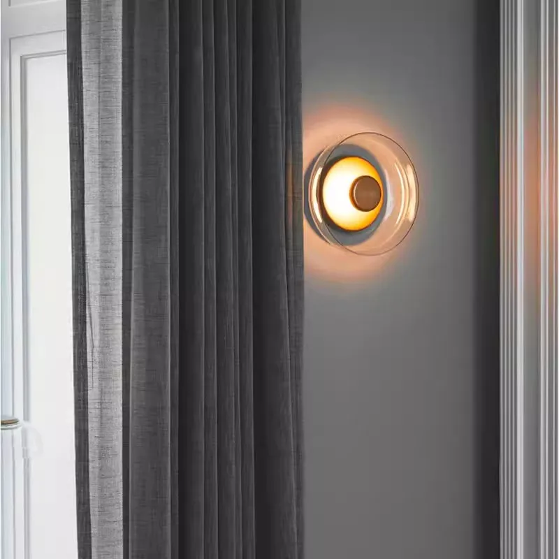 Modern Glass Led Pendant Light Kitchen Restaurant Hanging Lamp Bedroom Decoration Ceiling Pendant Lamp Fixtures Indoor Decor image 4