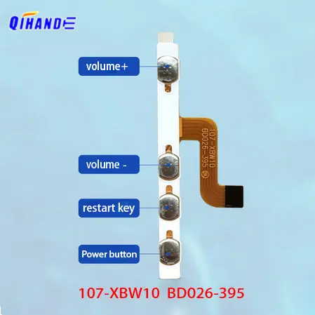New P/N 107-XBW10 BD026-395 Volume Buttons on The Side of The Tablet Power-on volume cable 107-XBW10 BD26-395