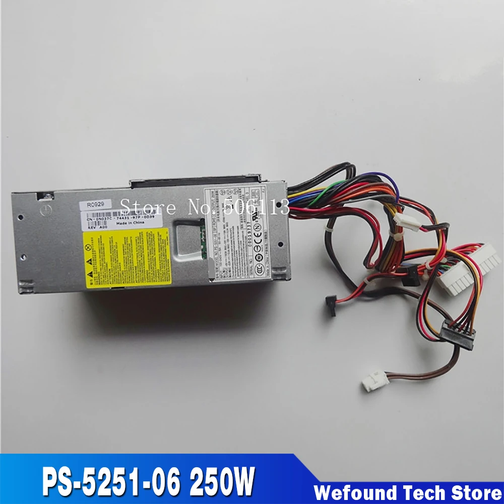 

Power Supply For DELL XFWXR SPS For Inspiron 530s 531s 537s 540s 545s 546s 560s 546s 580s 620s PS-5251-06 250W PS-5241-02