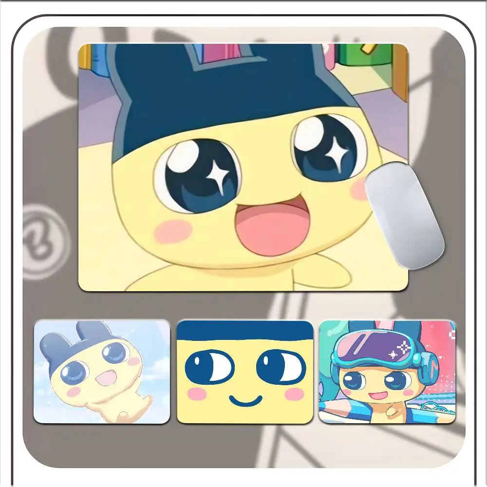 1pc T-Tamagotchi M-Mametchi Small Mousepad Keyboard Pad Laptop Cushion Non-slip Deskpad