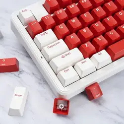 104 Sleutel Pbt Keycaps Oem Profiel Tweekleurige Keycaps Set Voor Cherry Mx Switches 61/87/104 Mechanische Keyboard Caps Custom Diy