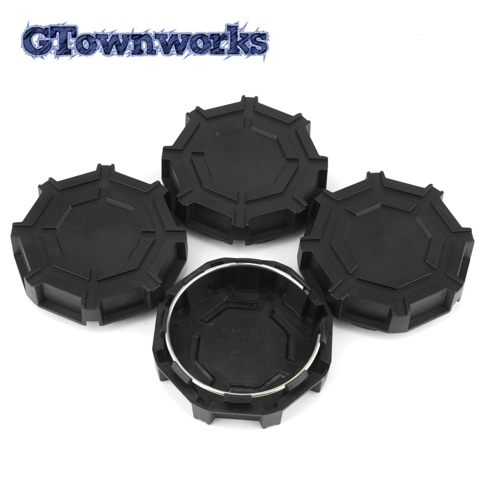 

4pcs 103mm 88mm Polaris Wheel Center Cap For RZR 9001000XP4 Rim Hub Cover Dust Refits Styling Car Accessroies Black ABS Plastic