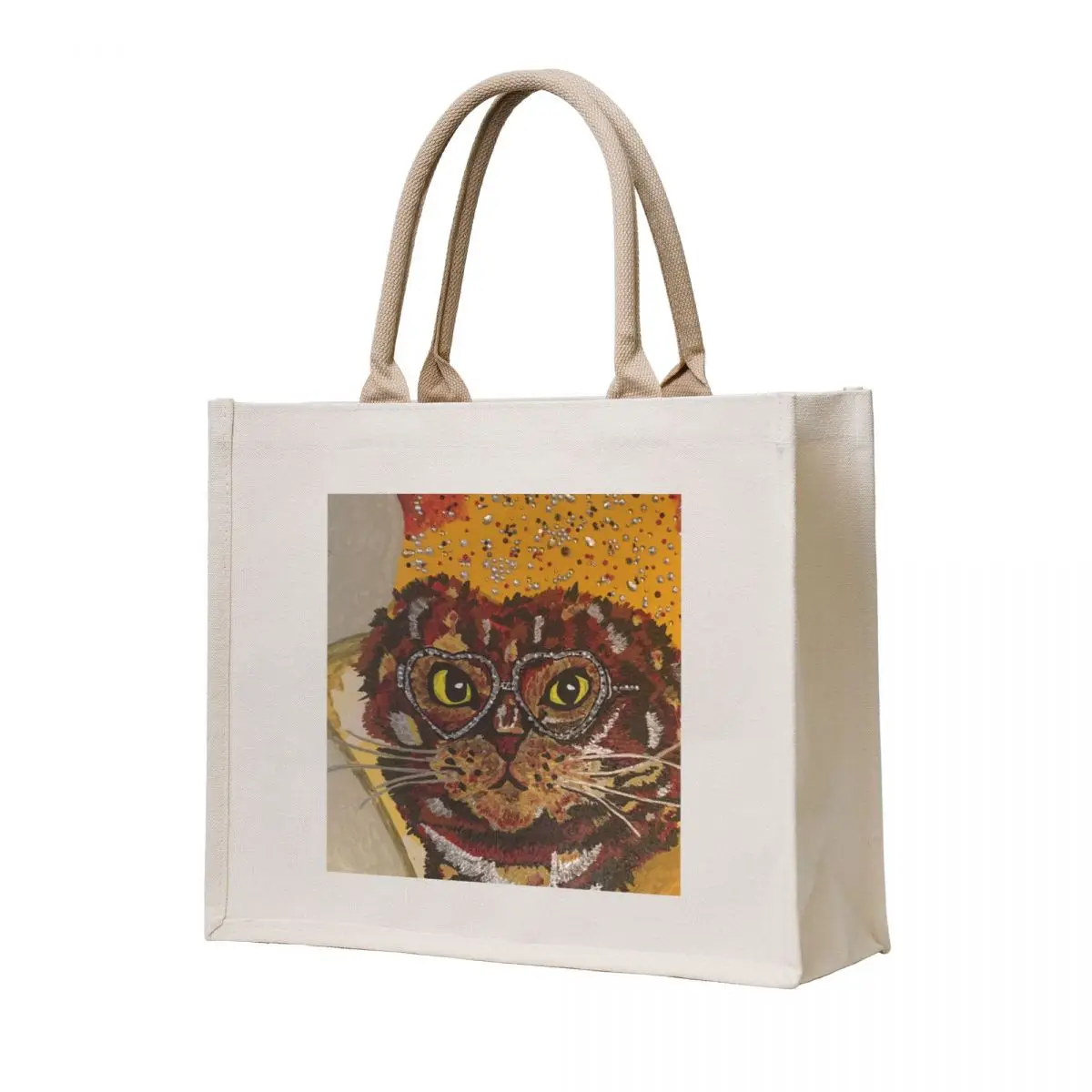 

Elton Meow Tote Bag shopping bags foldable sacs de shopping hand bag ladies Big bag women