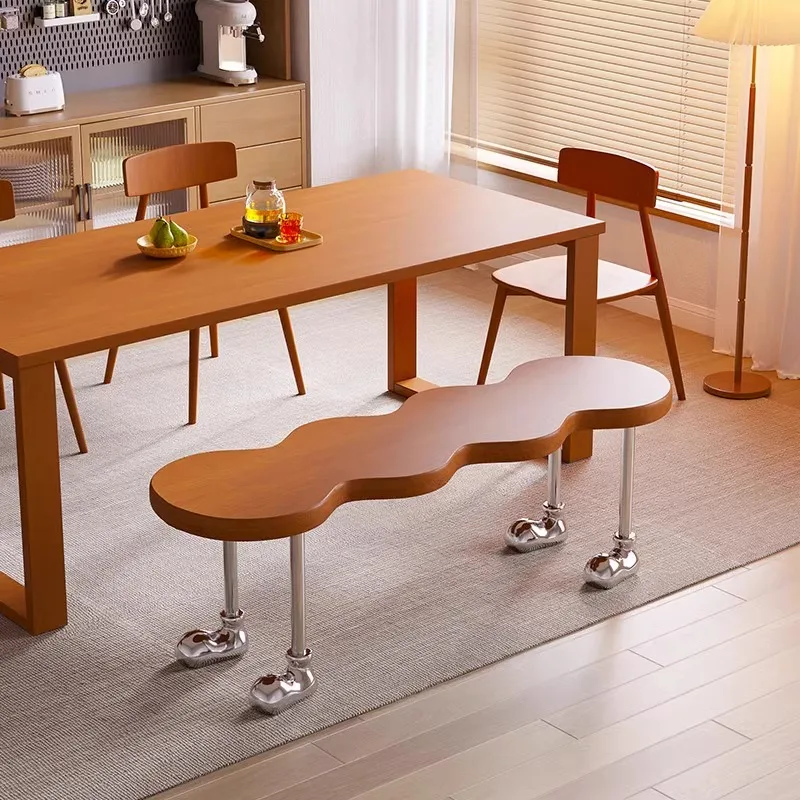 

Creative Strip Shoe Changing Stool Bed Bed End Living Room Stainless Steel Ant Antique Stool Baules Dormitorio Con Asiento