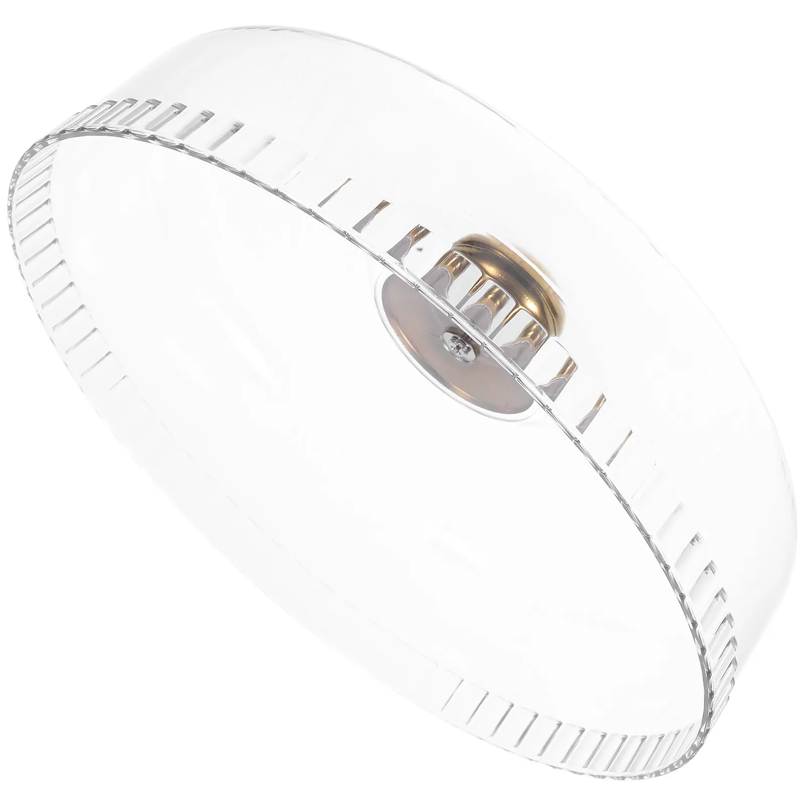 30Cm Round Clear Acrylic Cake Dome Lid Reusable Food Cover for Cakes Pastries Snacks Outdoor Use Picnic Buffet Daily Serving