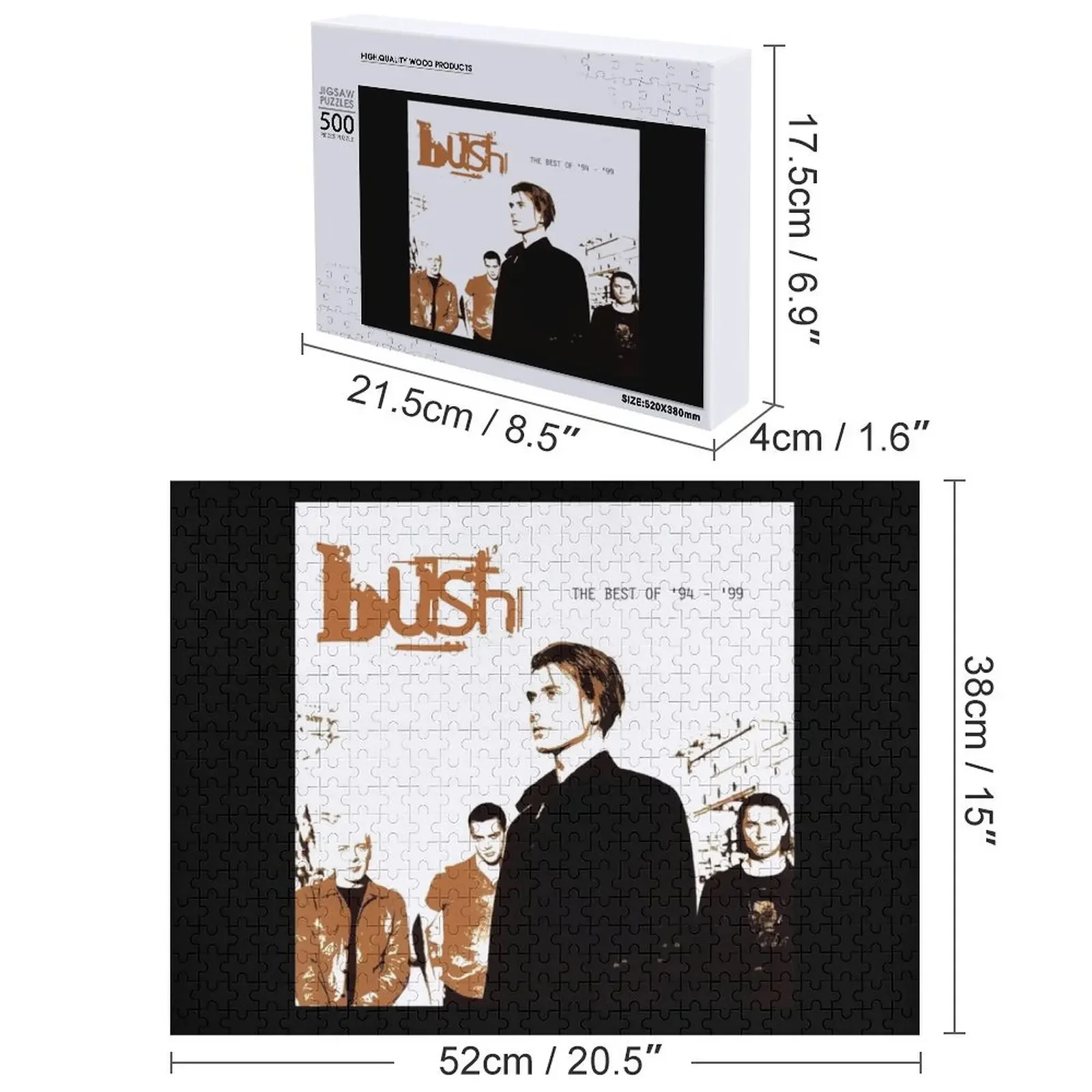 أفضل ما في أحجية الصور المقطوعة من بوش للأطفال ألعاب مخصصة لألغاز الأطفال