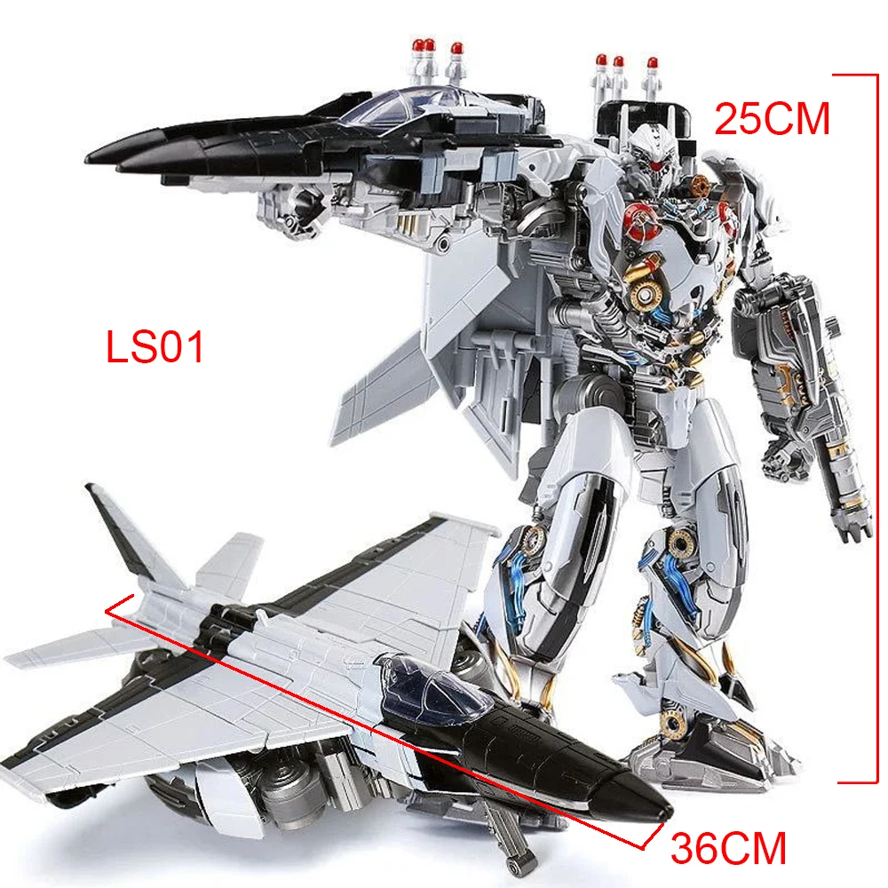 

IN STOCK Transformation Toys BMB Nitrogen Zeus LS01 Ghost Aircraft Decepticons Action Figure Deformation Robot Anime Model