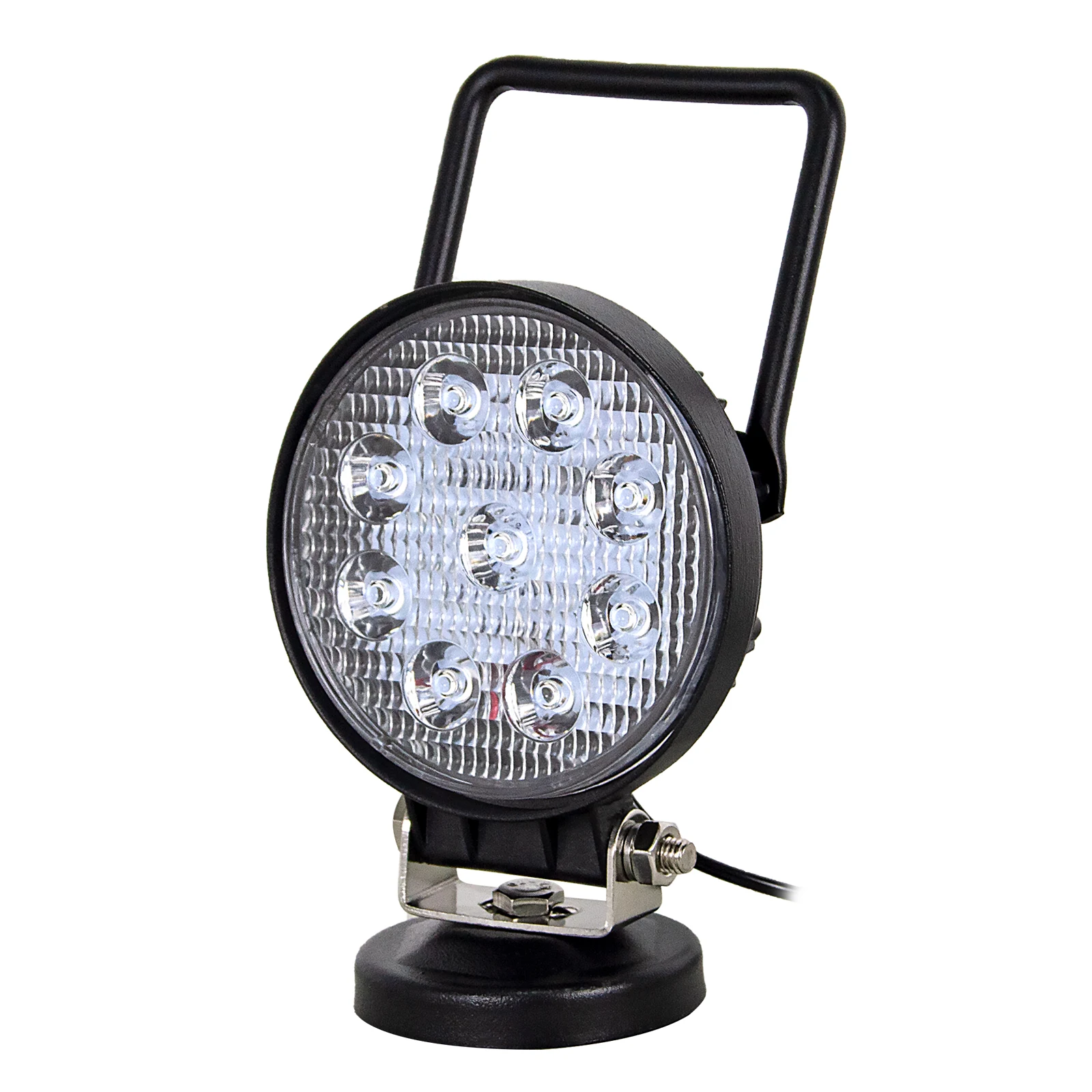 4 Zoll tragbares LED-Arbeitslicht 27 W 42 W 48 W Flutlicht-Magnetfußlampe Auto LKW Fahren Offroad 4WD 4x4 SUV ATV UTV 12 V 24 V – Detail 1