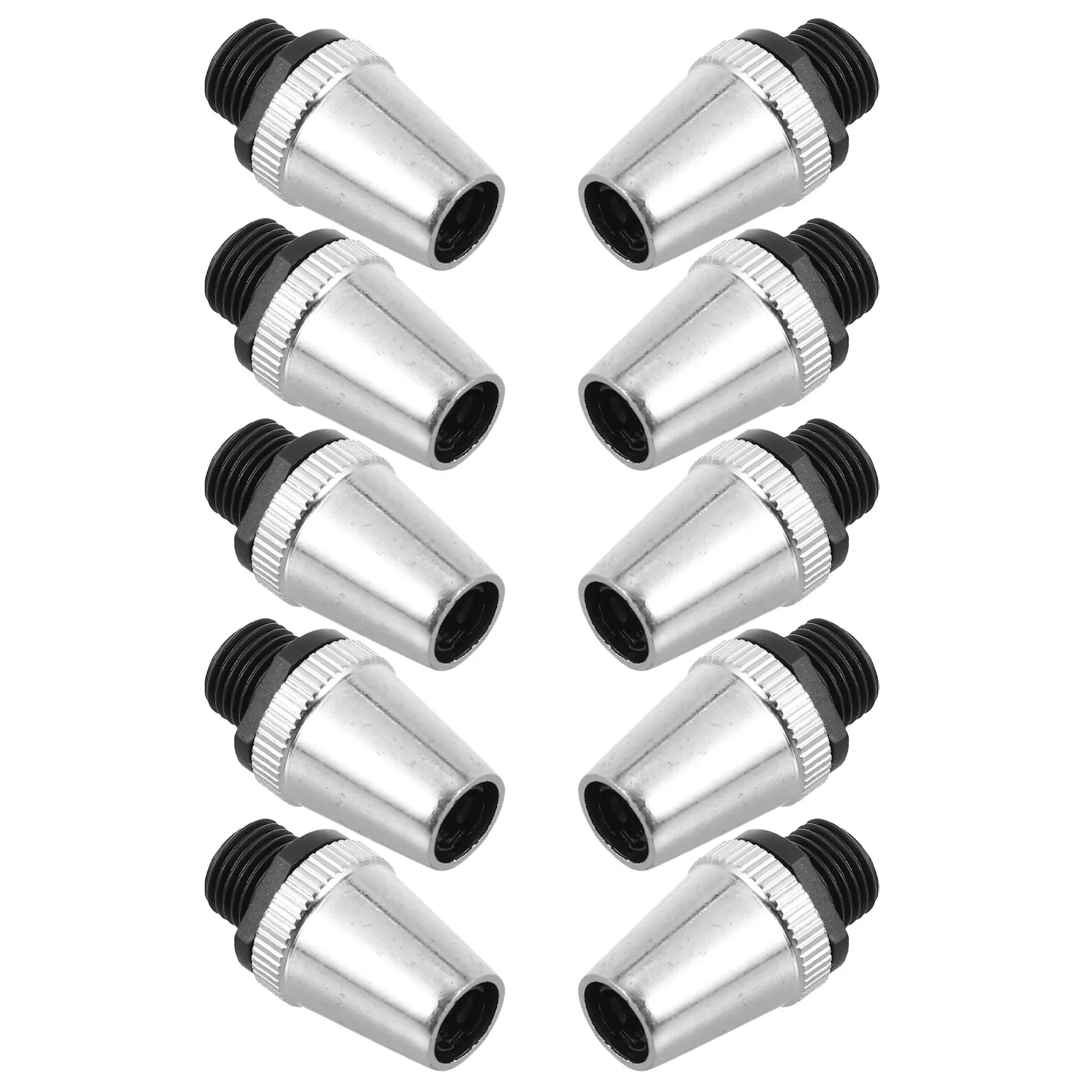 10Pcs Cord Grips Strain Relief Connector Iron Pc Material Heavy Duty Cable Gland for Ceiling Chandelier Pendant Lights DIY